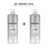 Pantene Micellar Detox & Cleanse Scalp Shampoo 530ml 1+1